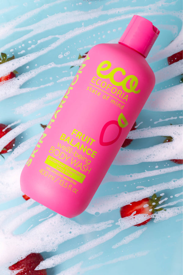 Fruit Balance Well-Being Body Wash. Strawberry & Kiwi, 400 ml