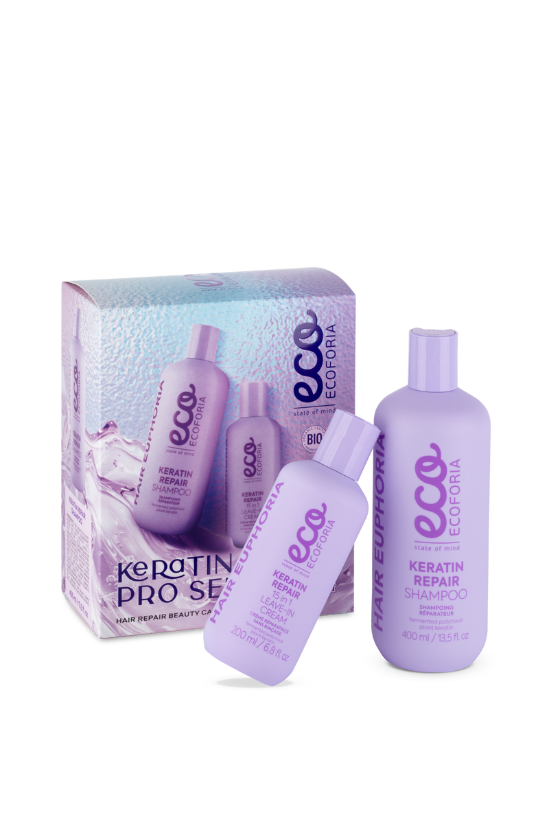 Keratin Pro Hair Repair Beauty Capsule, 400 ml + 200 ml