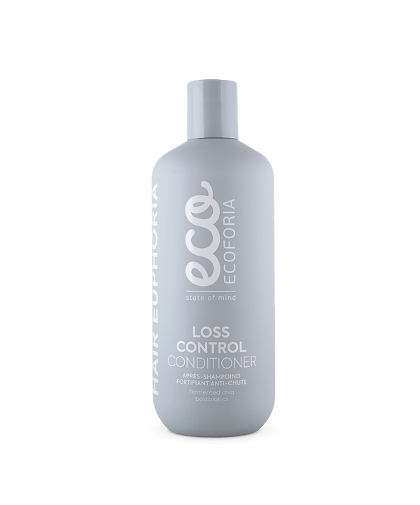 Ecoforia Loss Control Conditioner 400ml conditioner with fermented chia extract and postbiotics to strengthen hair and reduce hair loss