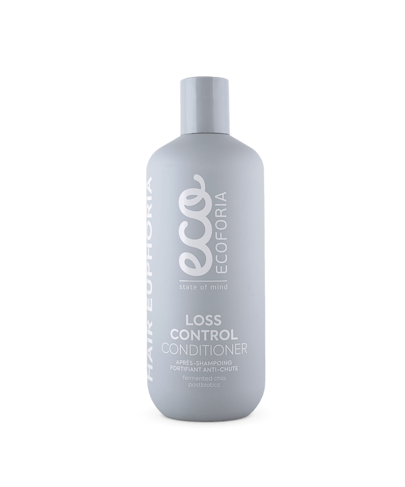 Ecoforia Loss Control Conditioner 400ml conditioner with fermented chia extract and postbiotics to strengthen hair and reduce hair loss