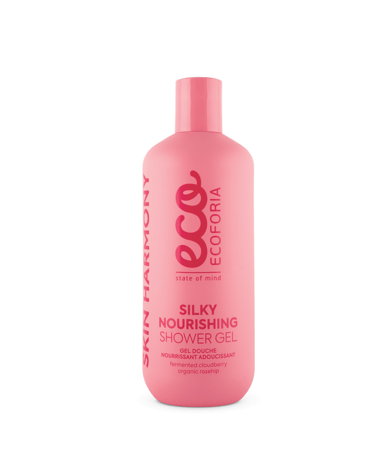 Ecoforia Silky Nourishing 400ml – antioxidant-rich shower gel for soft and revitalized skin