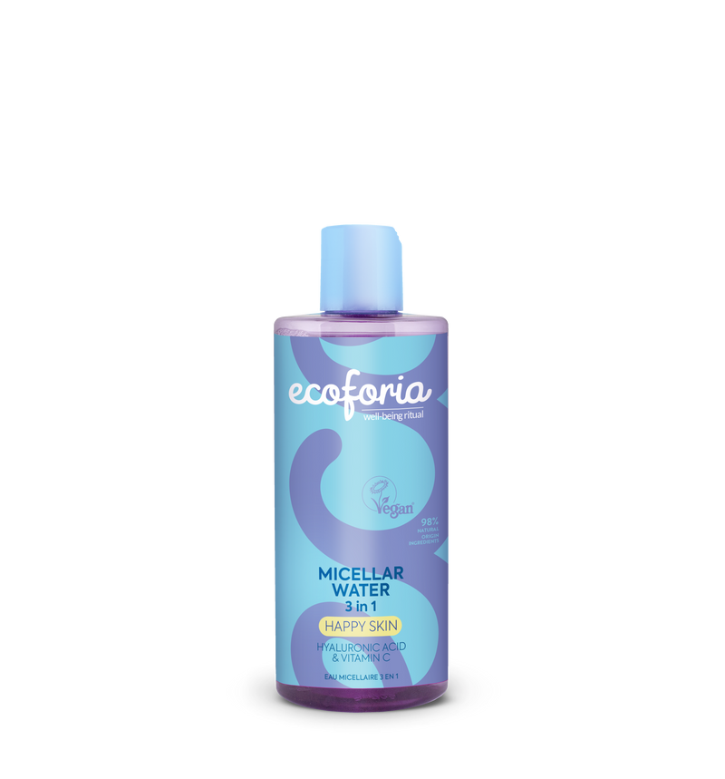 Happy Skin Micellar Water 3 in 1, 300 ml