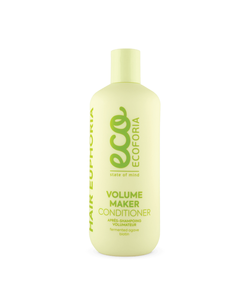 Ecoforia Volume Maker Conditioner 400ml - lightweight conditioner with fermented agave extract and biotin to add volume and shine to fine hair