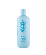 ECOFORIA Aqua Moist shampoo gently cleanses and restores moisture, leaving hair soft and shiny