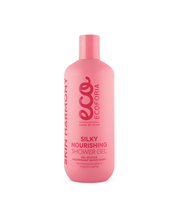 Ecoforia Silky Nourishing 400ml – antioxidant-rich shower gel for soft and revitalized skin