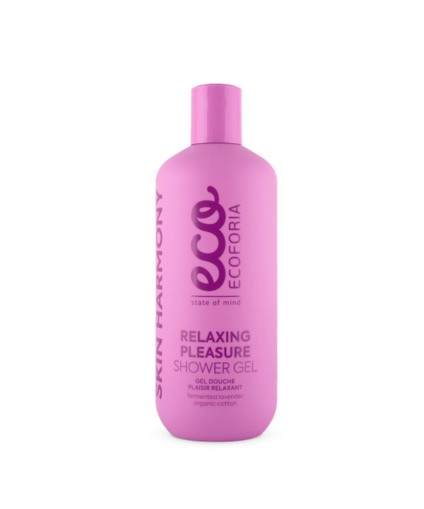 Lavender-infused shower gel Ecoforia Relaxing Pleasure 400ml – calming and moisturizing